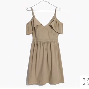 Made well khakis cold shoulder dress